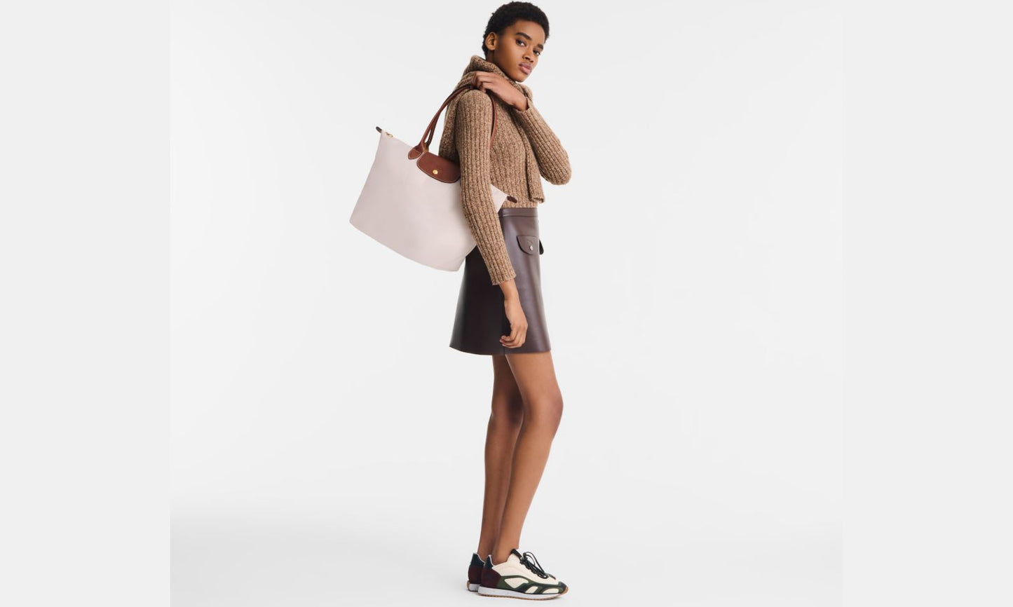 Longchamp Le Pliage Original Large White Tote bag