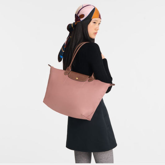 Longchamp Le Pliage Original Large Pink Tea Tote bag